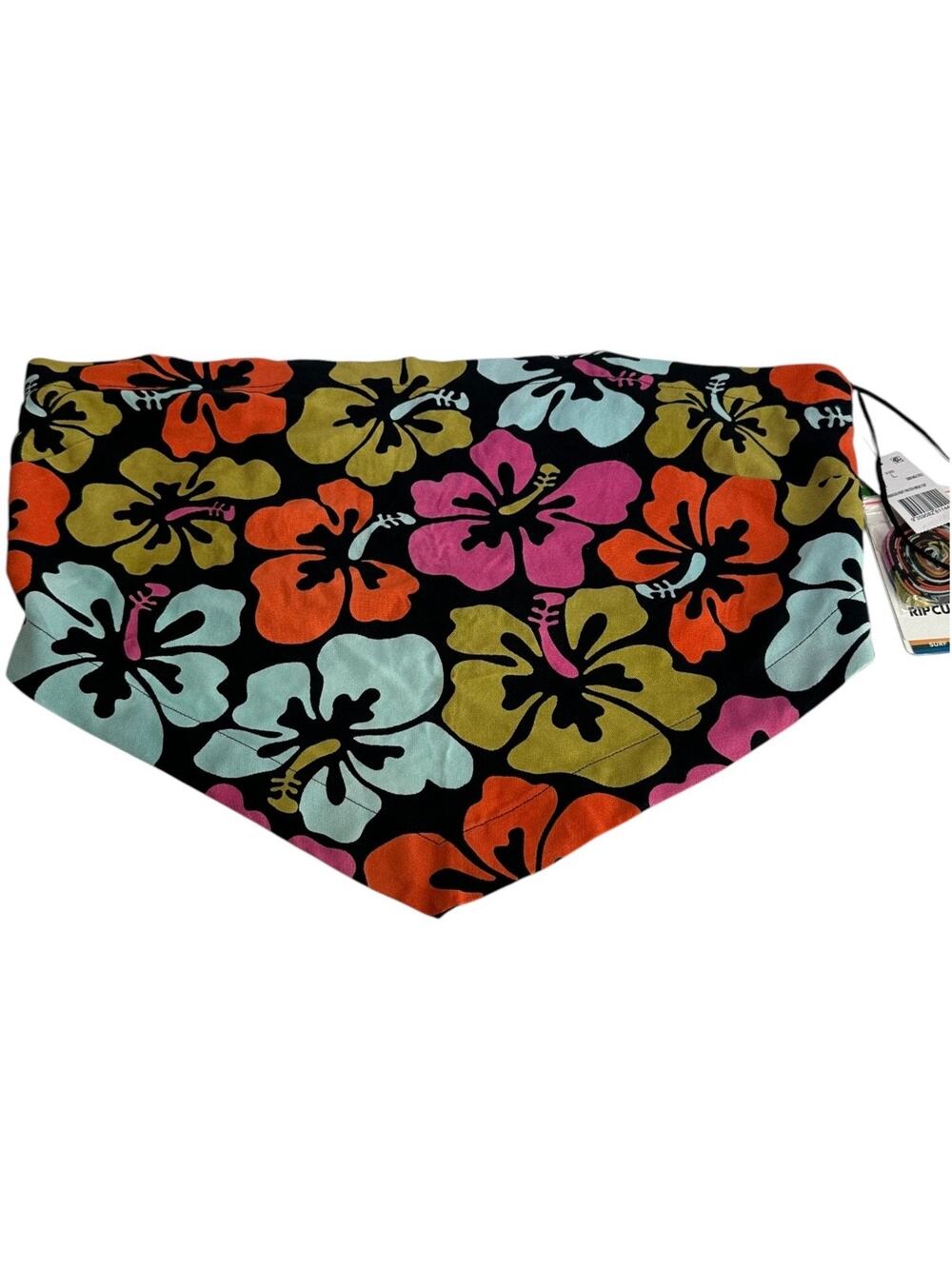 Rip Curl Women’s Size L Hibiscus Heat Halter Neck Top Multicolor Floral